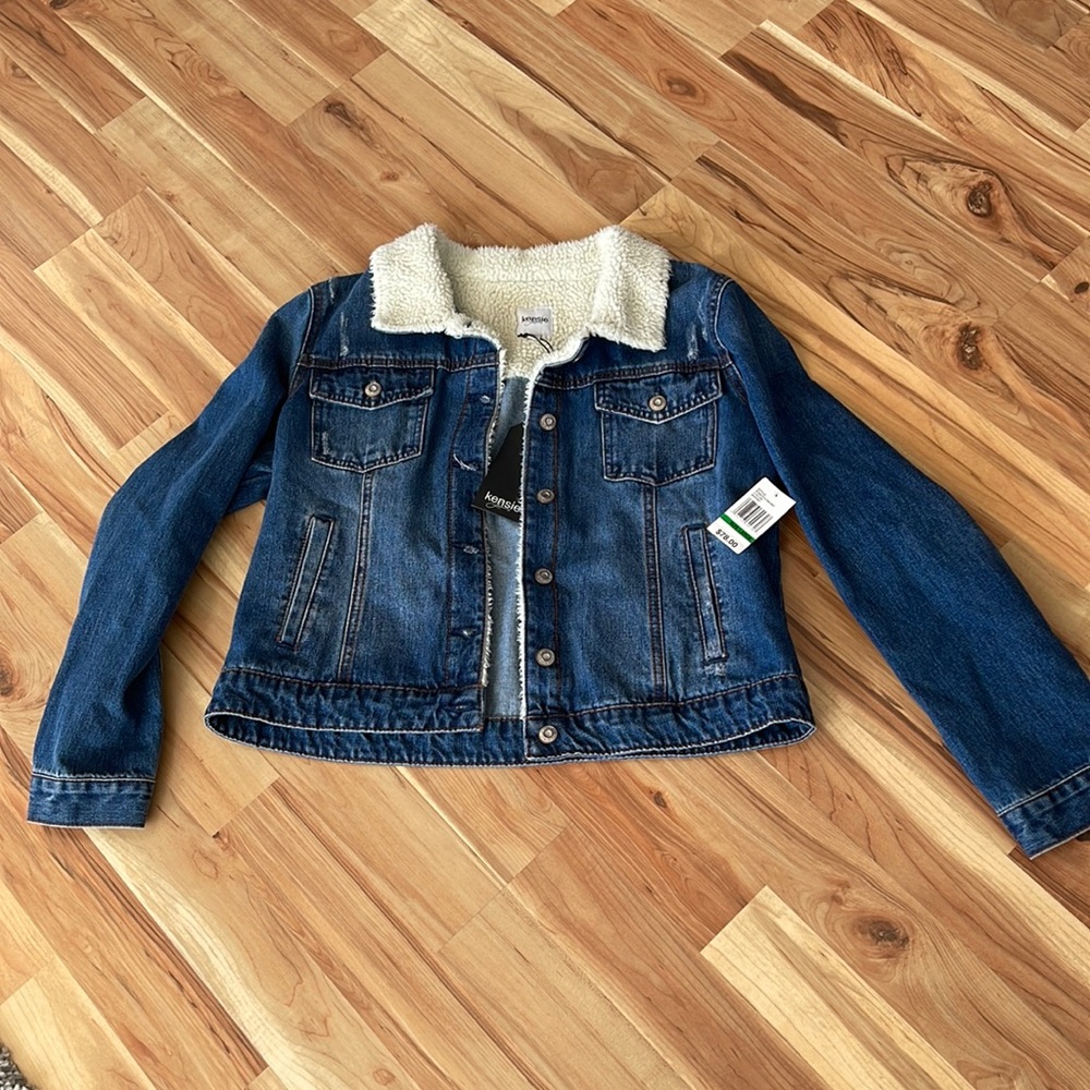 NWT JEAN JACKET